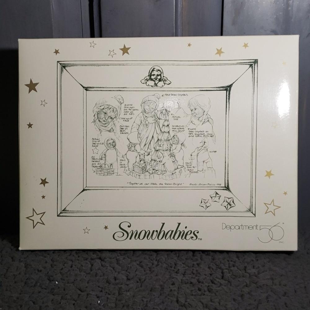 Snowbabies Friendship Club picture frame